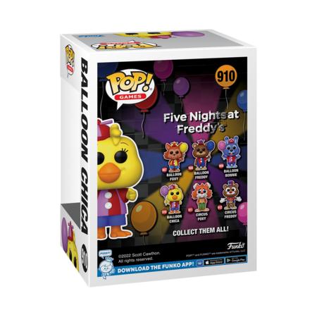 FUNKO POP! vinila figūriņa: Five Nights at Freddy’s - Balloon Chica, 67626 