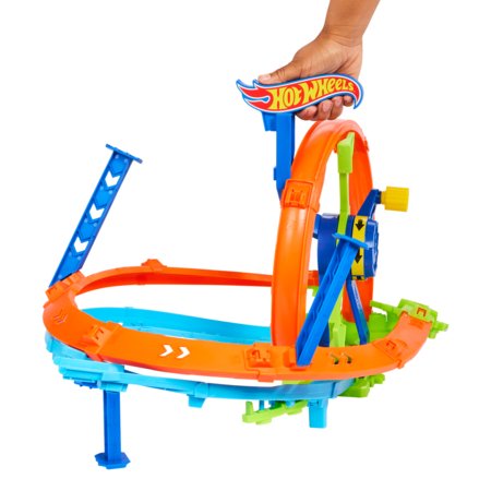 HOT WHEELS kiirendusega võistlusrada, JBX65 
