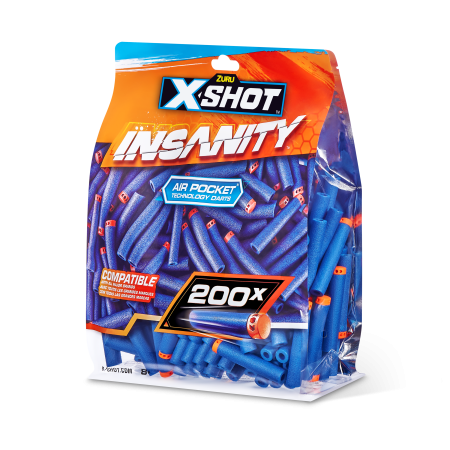 X-SHOT täitepakk Insanity, 200tk.,36624 