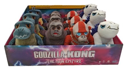 GODZILLA pehme mänguasi Godzilla x Kong Movie 6" plush, assortii, 35800 