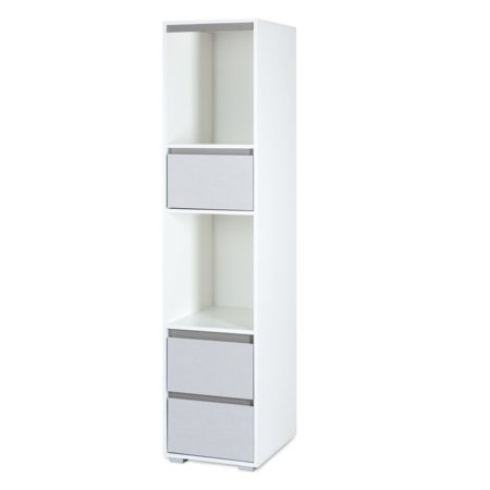 LITTLE SKY by KLUPŚ riiul DALIA, White/Grey 