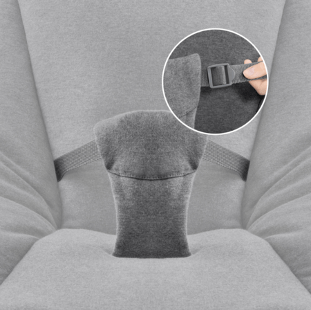 HAUCK söötmistool 3in1 SIT N RELAX, Stretch grey, 665503 