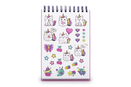 DREAM POP märkmik värviliste pastakatega, ükssarvikud, K30301-33014 