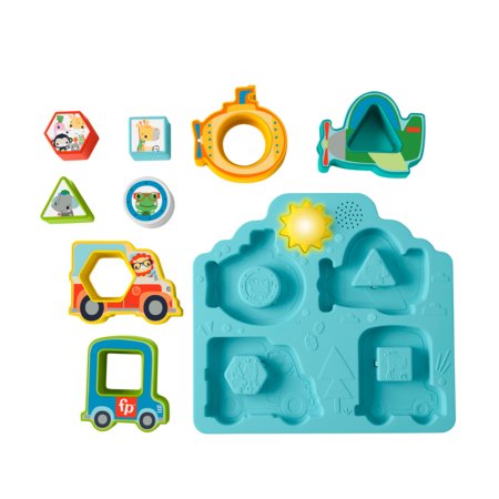 FISHER PRICE heli ja valgusega sõidukimõistatus, HRP31 