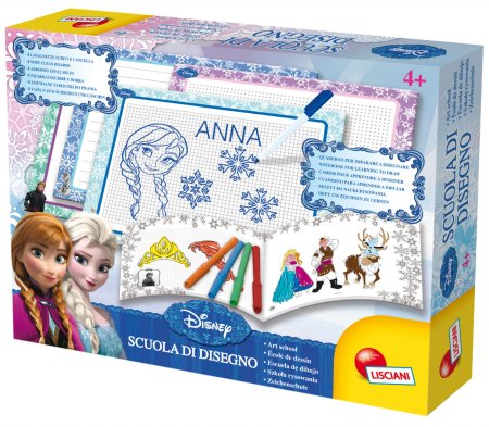 LISCIANI FROZEN joonistuskomplekt Drawing School, 47833 47833