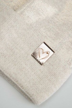 COCCODRILLO müts ACCESSORIES AUTUMN GIRL, kreemjas, cm 