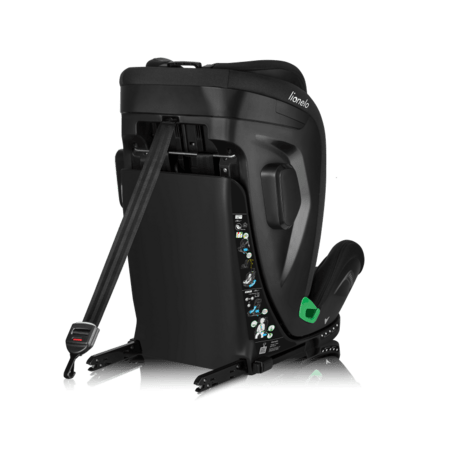 LIONELO turvatool HARPER I-SIZE, Black carbon grey, 76-150 cm., LO-HARPER I-SIZE 