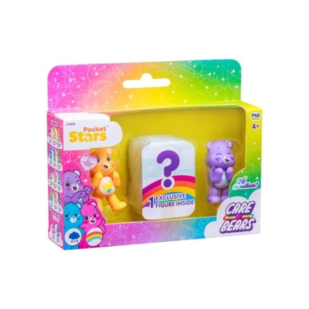 CARE BEARS kujudekomplekt, 3 tk, assort., CB2021 