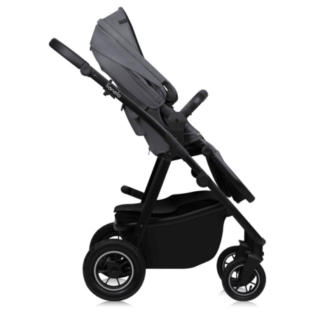 LIONELO universaalne käru AMBER PLUS 3in1, Grey graphite, LO-AMBER PLUS 