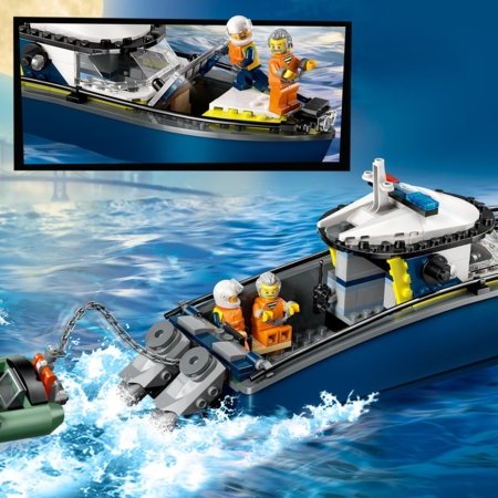 60456 LEGO® City Police Ujuva politseipaadi tagaajamine 