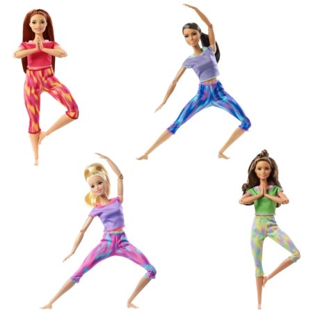 BARBIE Barbė joogaharjutused, FTG80 