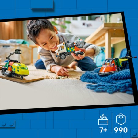 60505 LEGO® AIRPLANE, SERVICE TRUCK & HOVERCRAFT REM 