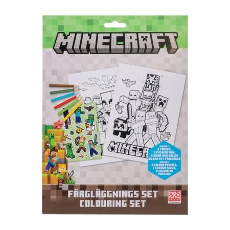 MINECRAFT värvimisvahendite komplekt, 166506853 