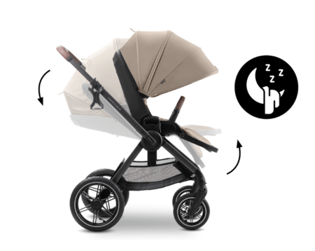 HAUCK universaalne käru COMFORT N CARE AIR SET, Mocha, 165553 