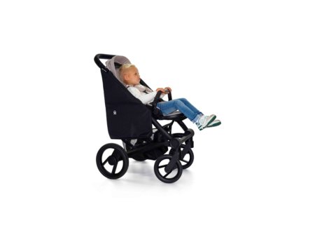 DOOKY jalutuskäru külgkott (kolmnurk), must, 5728256 