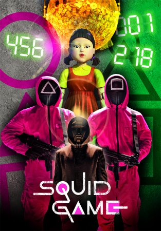 CLEMENTONI SQUID GAME pusle, 1000 tk, 39859 