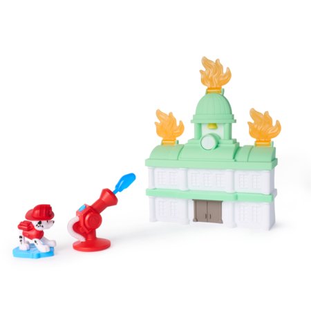 PAW PATROL mini mängukomplekt Chase Adventure Tower / Marshall Fire Rescue, assortii, 6075209 