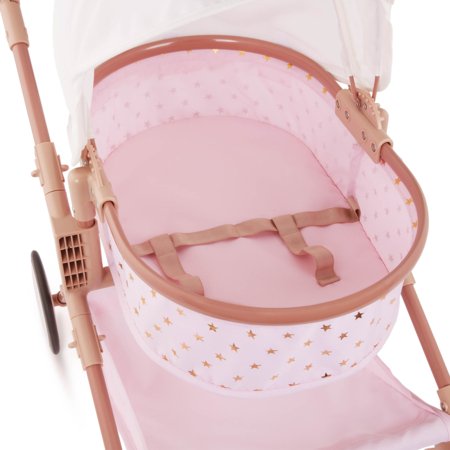 LULLABABY kahekohaline jalutuskäru, LBY7618C1Z 