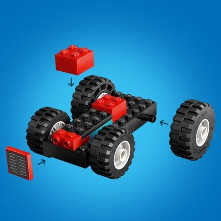 60461 LEGO® City Great Vehicles Punane farmitraktor haagise ja lambaga 