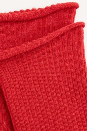 COCCODRILLO socks SOCKS GIRL, punased, ZC4382231SOG-009-036, 36/39 cm 