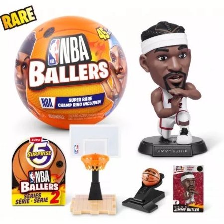 5 SURPRISE miniatuuride komplekt NBA Ballers 2 seeria, assortii, 77678GQ2 