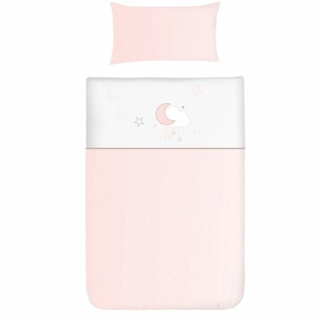 BIMBI DREAMS Nordic tekikott ja padjapüür, Nube W/Pink, 77622814 77622814