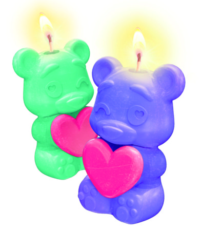 CLEMENTONI IDEA loovkomplekt küünalde valmistamine Teddy Bear, 18350 