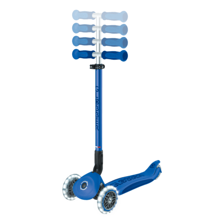 GLOBBER tõukeratas Go Up Deluxe Lights, tumesinine, 748-600 