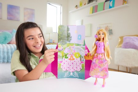 DISNEY PRINCESS Spin & Reveal Rapunzel  üllatusnukk, HTV86 