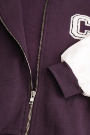 COCCODRILLO pullover with zipper ACADEMY GIRL JUNIOR, värviline, ZC4132202AGJ-022-164, 164 cm 