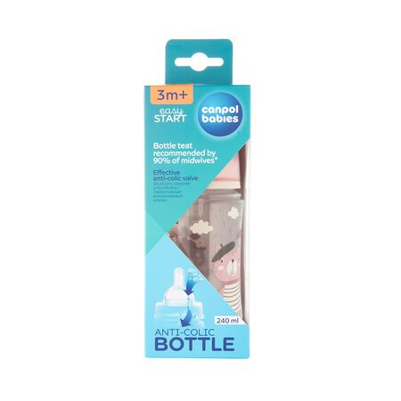 Canpol babies lutipudel Anti-colic 240ml Easy Start BONJOUR PARIS 35/232_pin 35/232_pin