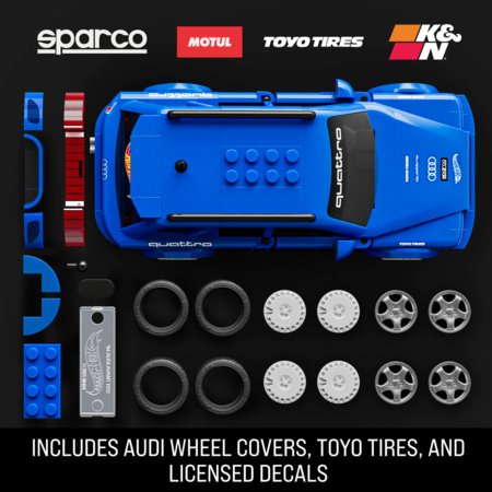 HOT WHEELS Mattel Brick Shop Audi, JGR28 