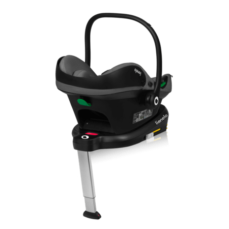 LIONELO turvaistme alus LEMMY I-SIZE, Black, LO-LEMMY I-SIZE  