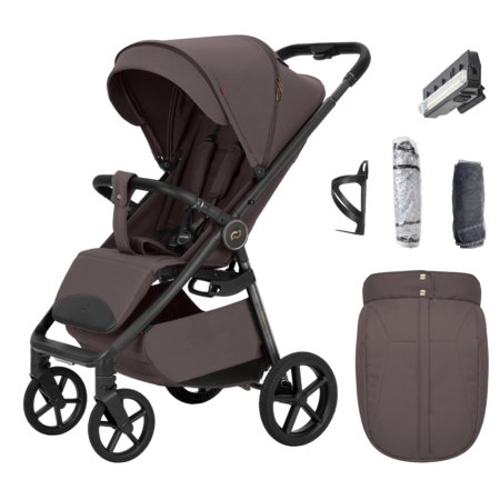 CARRELLO käru BRAVO CARBON, Mineral Brown, CRL-5530 