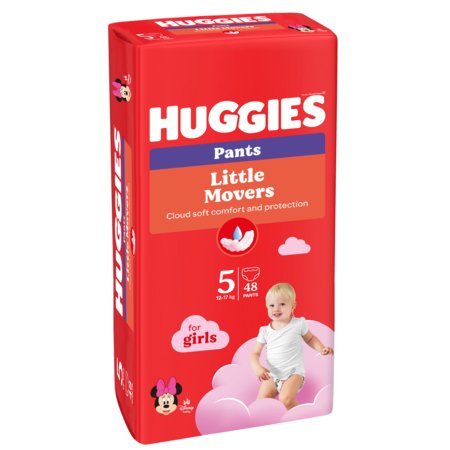 HUGGIES püksmähkmed S5 Girl D Mega, 12-17kg, 48 tk., 2658591 2658591