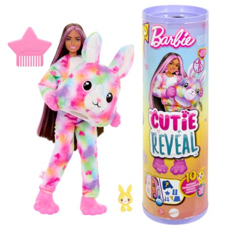 BARBIE Cutie Reveal unistuste seeria üllatusnukk Jänku, HRK38 