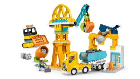 10476 LEGO® 3 IN 1 CONSTRUCTION SITE AND VEHICLES 