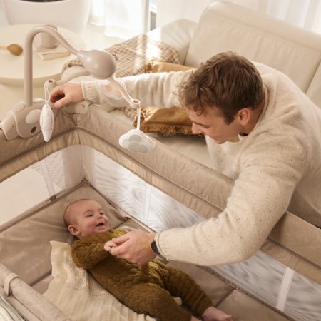 KINDERKRAFT reisivoodi-maneež LEODY UP, Grey, KCLEODUPGRY0000 