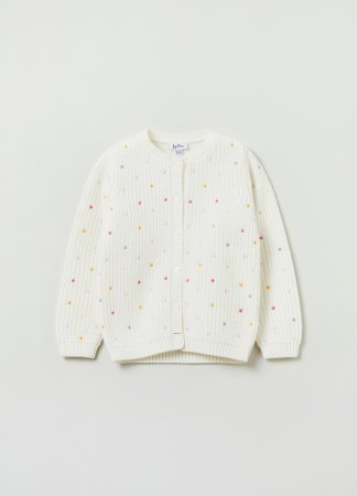 OVS GIRL9-36M TRICOT 2H 30-36 WHITE 001844198 001844198