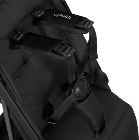 LIONELO jalutuskäru JULIE AIR, Black onyx 