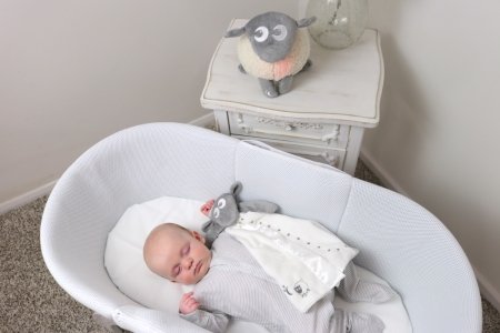 SWEET DREAMERS kaisukas heli ja valgusega Deluxe Grey 5060216820194