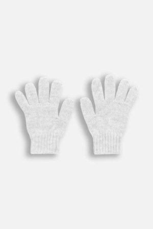 COCCODRILLO gloves ACCESSORIES WINTER GIRL, silver, ZC4360310AWG-024-XXL, XXL cm 
