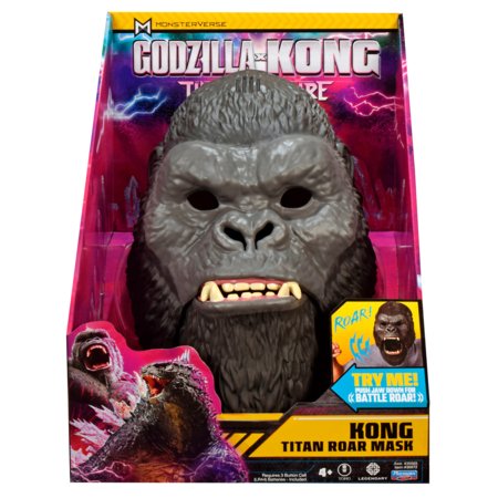 GODZILLA mask Movie Kong Mask Role Play (W/Sounds), 35672 