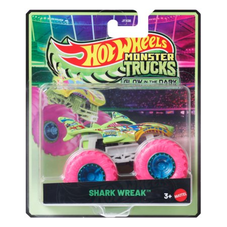 HOT WHEELS Monster Trucks pimedas helendavad autod, JFX08 