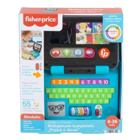 FISHER PRICE Sülearvuti Tutvuge ja õppige LT, HHH04 HHH04
