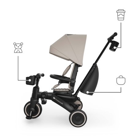 KINDERCRAFT kolmerattaline JAZZ 3, beež, KRJAZZ03BEG0000 