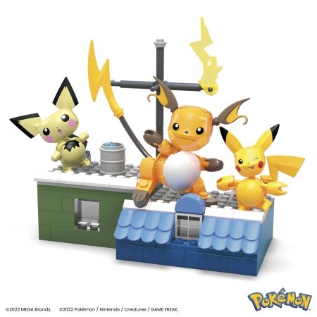 MEGA CONSTRUX POKEMON Pikachu lisa ehituskomplekt HKT23