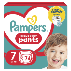 PAMPERS püksmähkmed 7 suurus 15kg+, 74 tk, 81748928 