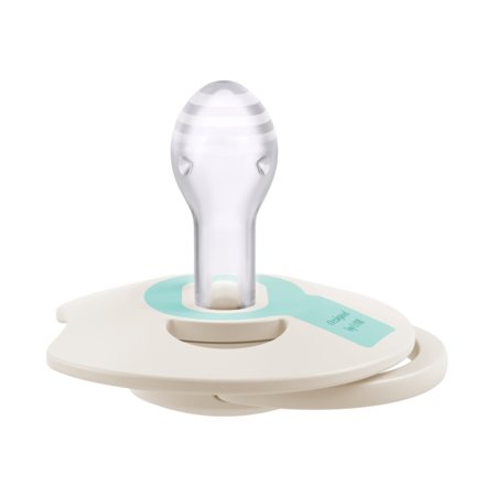 LOVI Prime silikoonist dünaamiline lutt, Lagoon/Mint Cream, 0–6 kuud, 2 tk, 34/451 