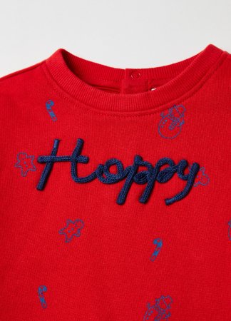 OVS BOY9-36M JOGGING L/S 2H 30-36 RED 001922215 